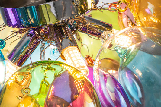 Bubble Glass Chandelier for Hotel Lobby - Luxury Lighting