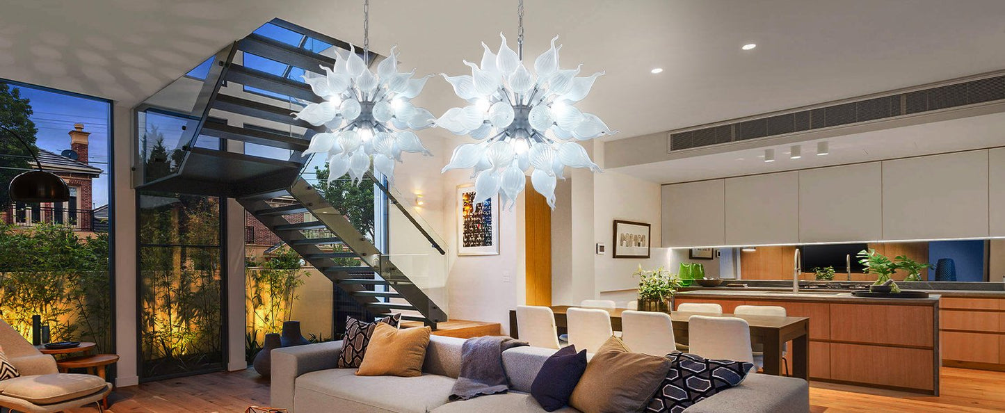 Best-Selling Blown Glass Chandelier – Top Rated