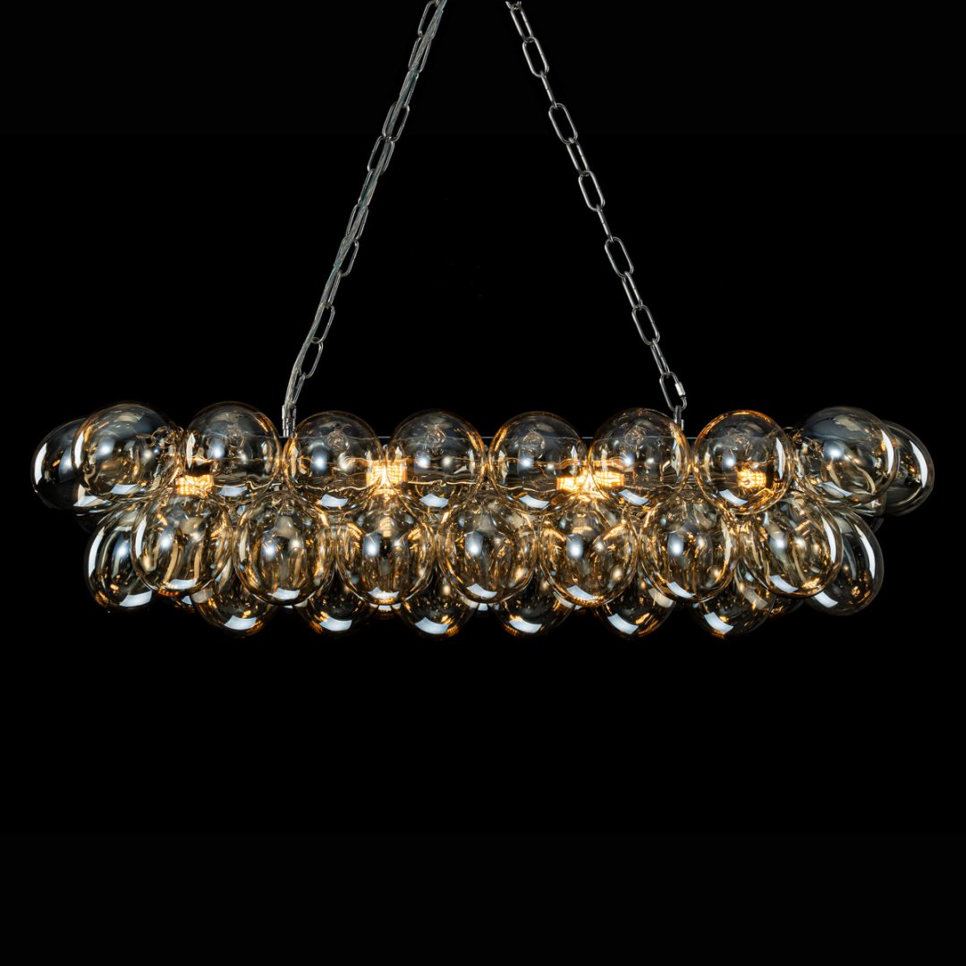 Bubble Glass Chandelier for Restaurant - Hospitality Decor
