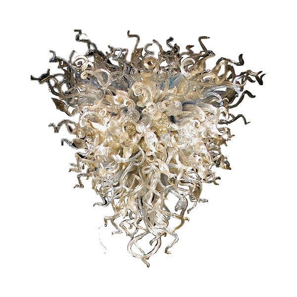 Entryway Blown Glass Chandelier – Grand First Impression