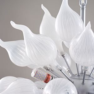 Best-Selling Blown Glass Chandelier – Top Rated