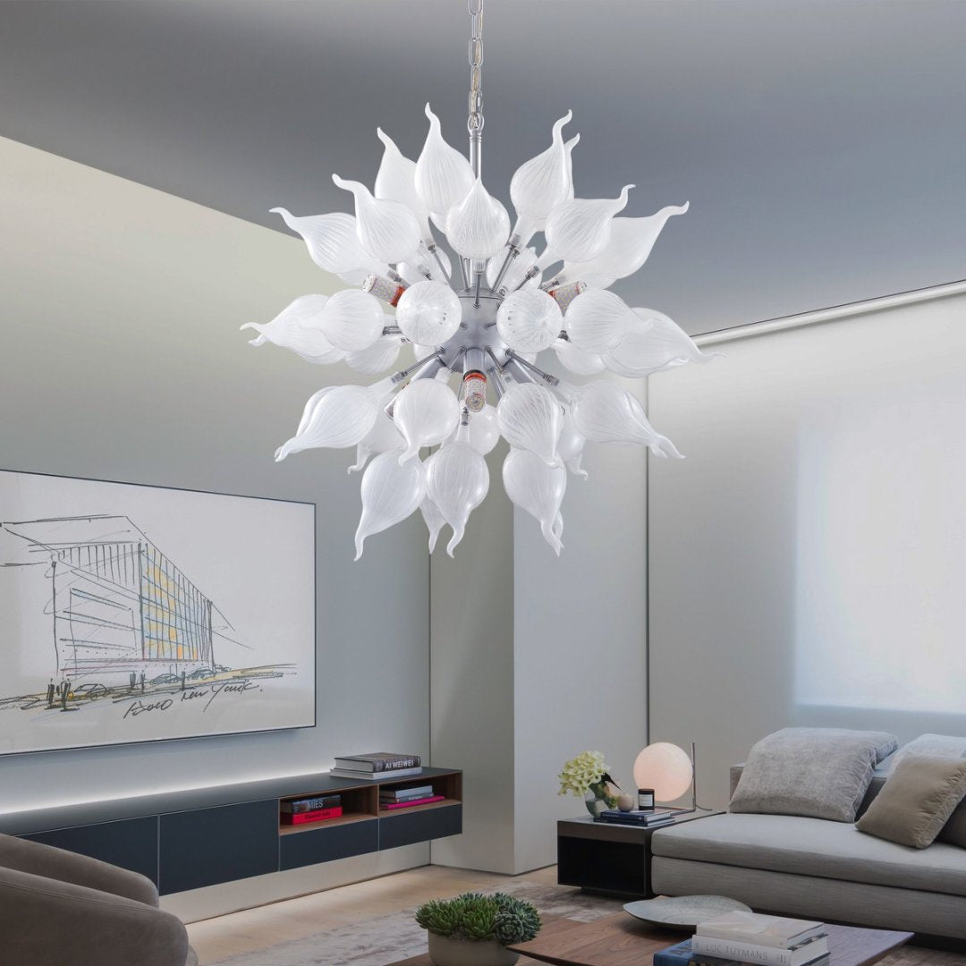 Best-Selling Blown Glass Chandelier – Top Rated