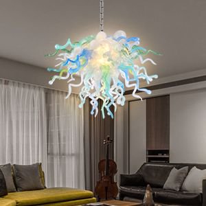 Vintage Blown Glass Chandelier – Classic Timeless Design
