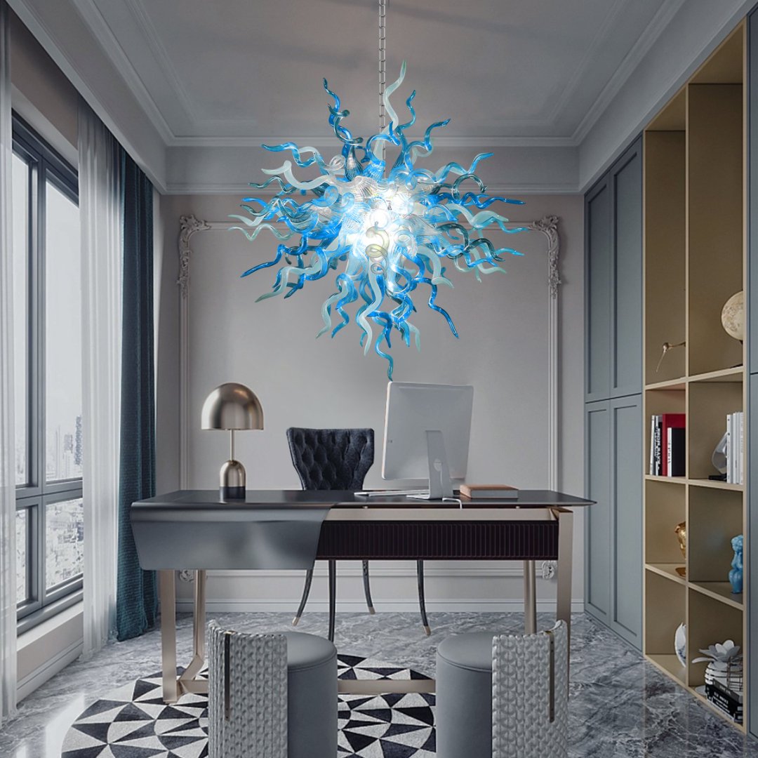 Murano Blown Glass Chandelier – Italian Artisan Crafted