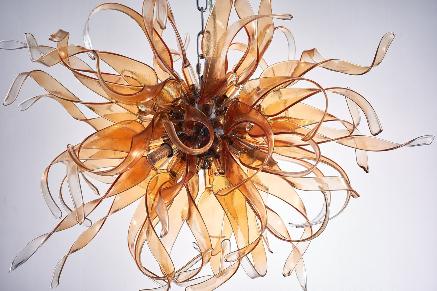 Baroque Blown Glass Chandelier – Ornate Detailing &nbsp;