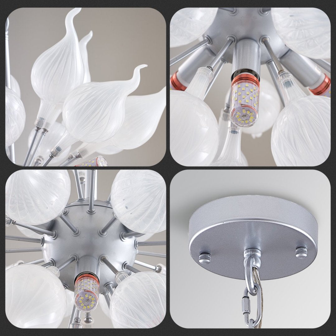 Best-Selling Blown Glass Chandelier – Top Rated