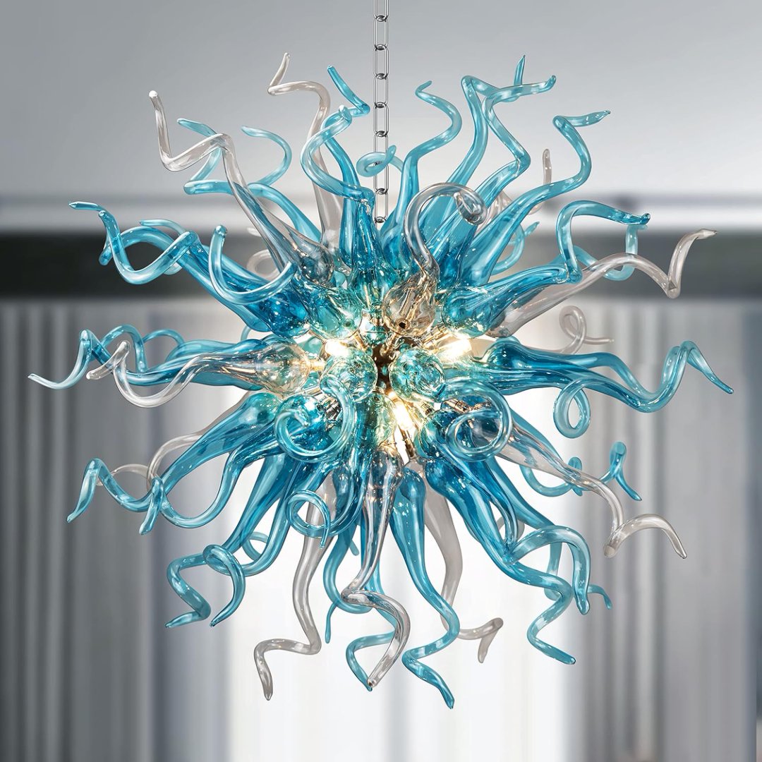 Exclusive Blown Glass Chandelier – Limited Edition