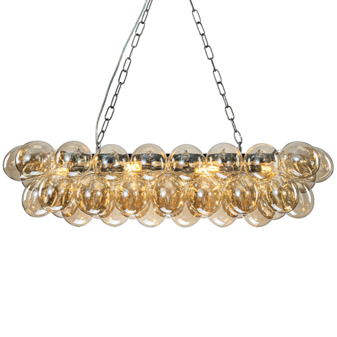Bubble Glass Chandelier for Restaurant - Hospitality Decor