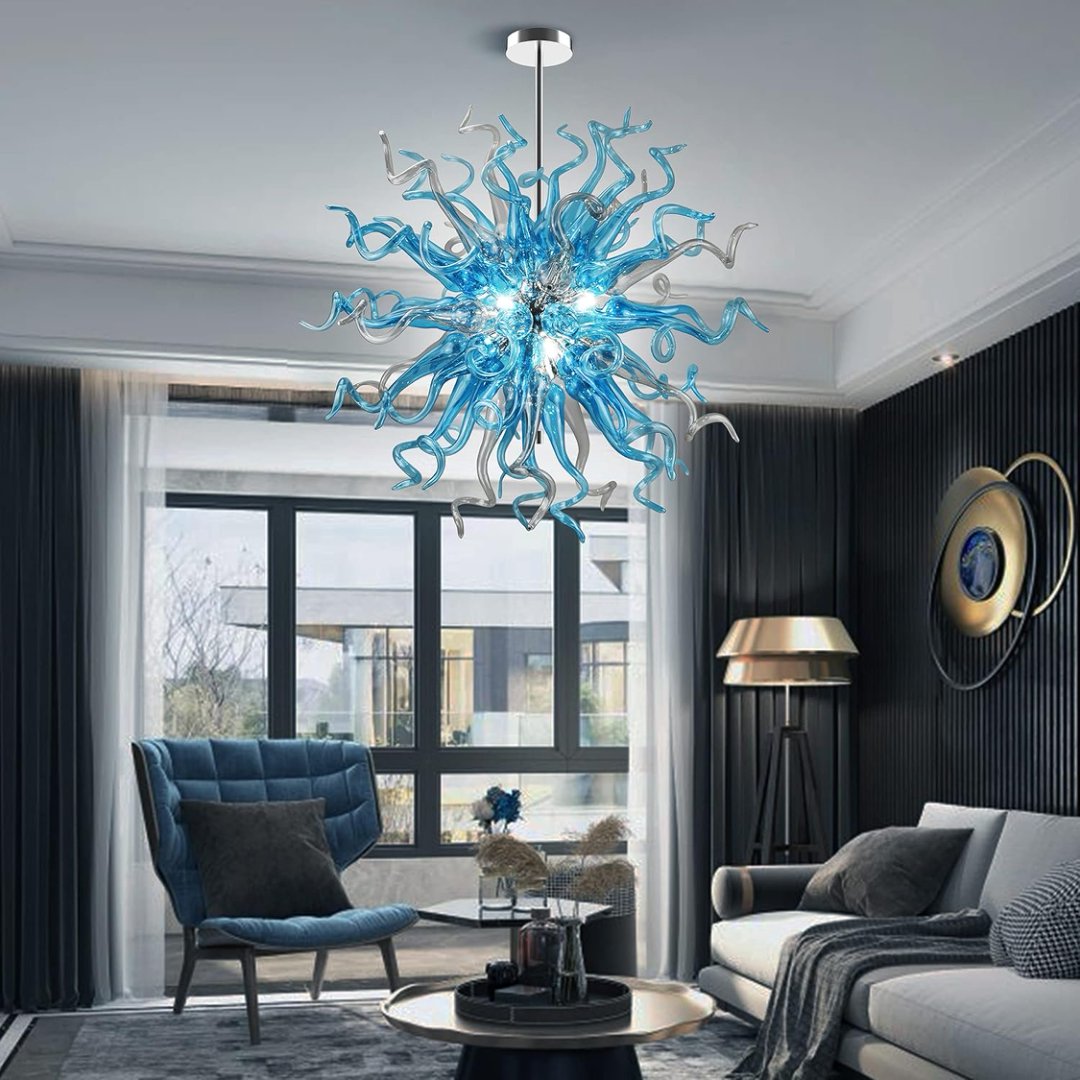 Exclusive Blown Glass Chandelier – Limited Edition