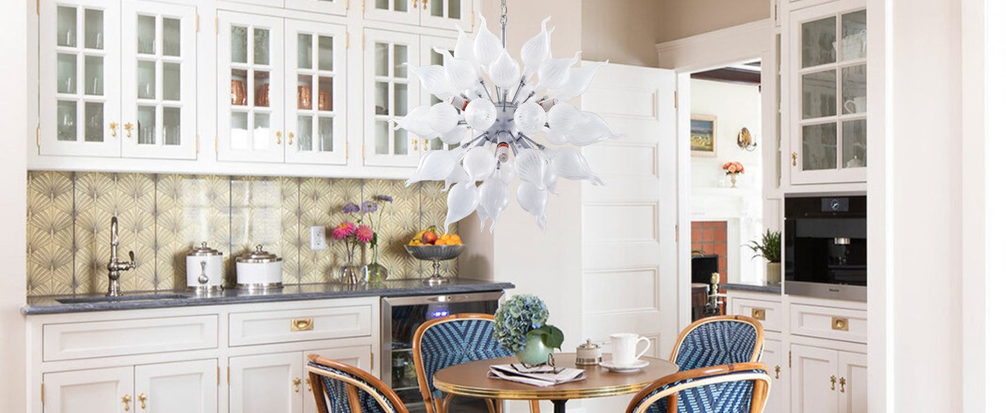 Best-Selling Blown Glass Chandelier – Top Rated