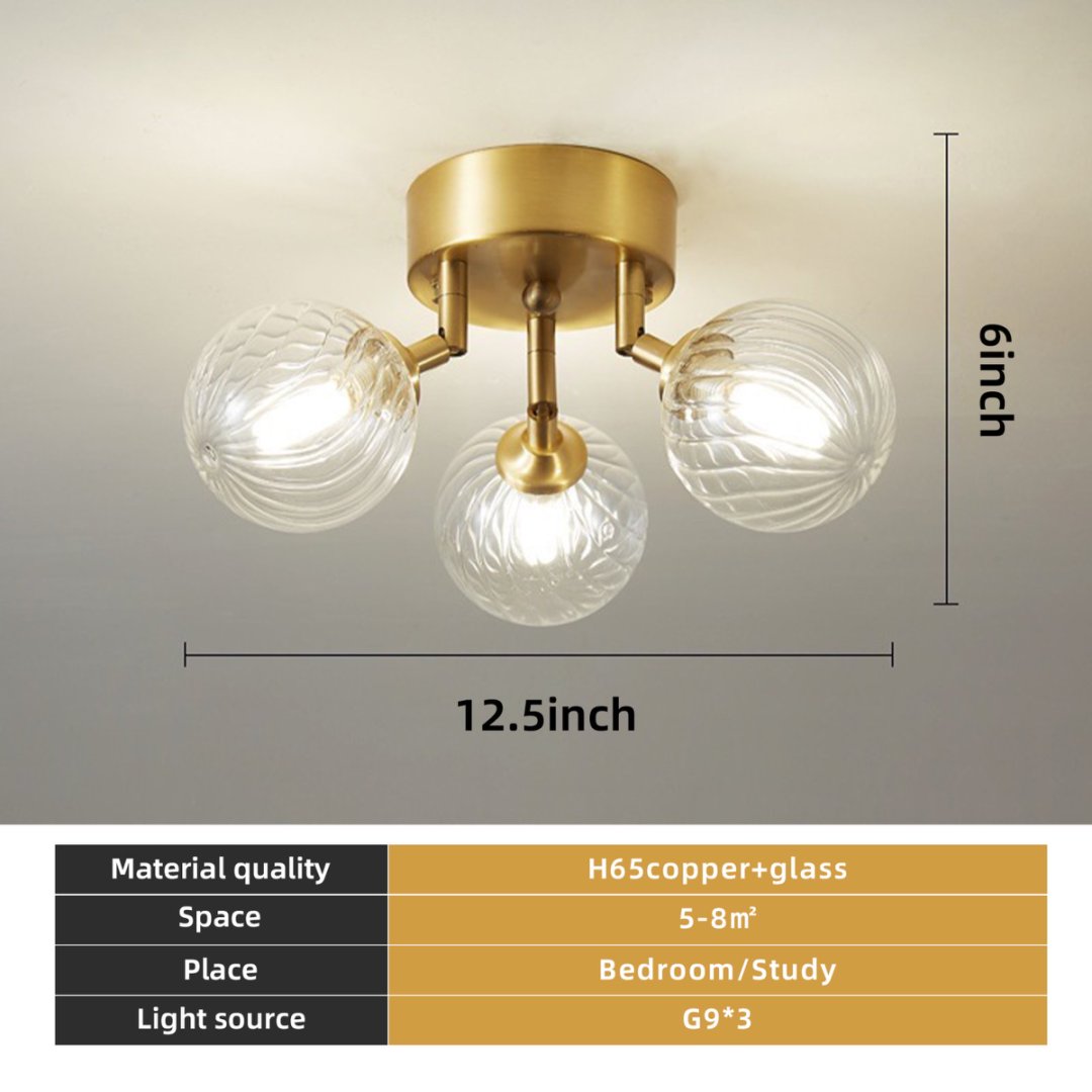 Waterfall Bubble Glass Chandelier for Stairwell