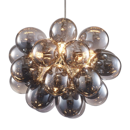 Bubble Glass Chandelier for Living Room - Modern Focal Point