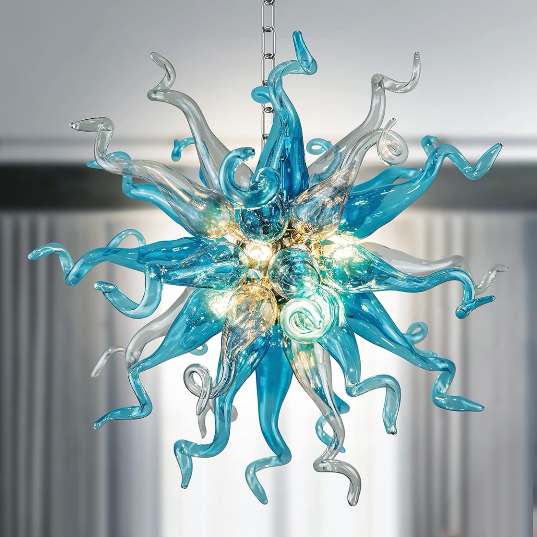 Exclusive Blown Glass Chandelier – Limited Edition