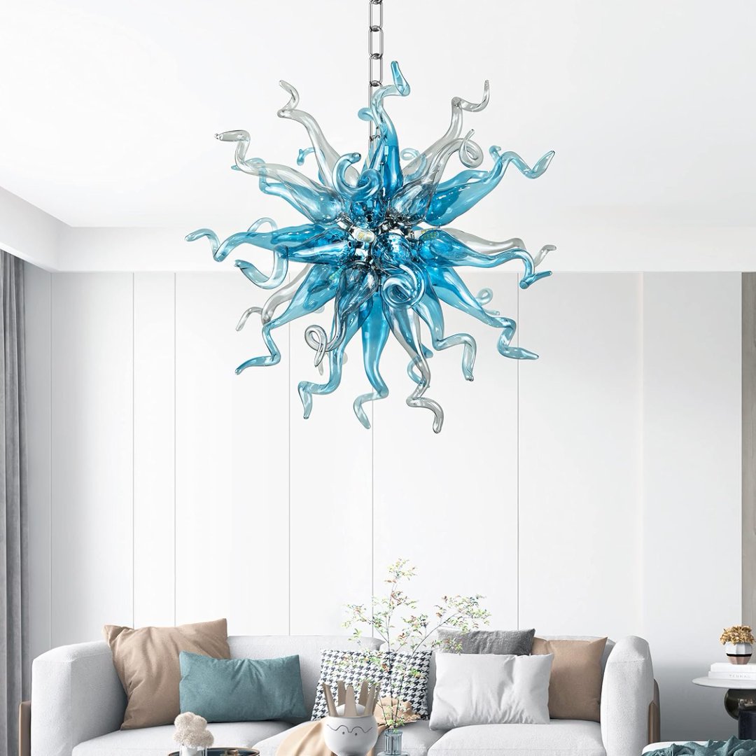 Exclusive Blown Glass Chandelier – Limited Edition