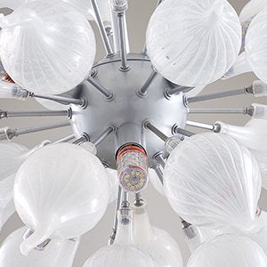 Best-Selling Blown Glass Chandelier – Top Rated