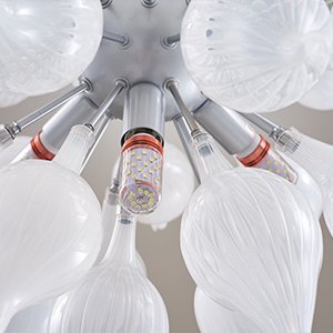 Best-Selling Blown Glass Chandelier – Top Rated