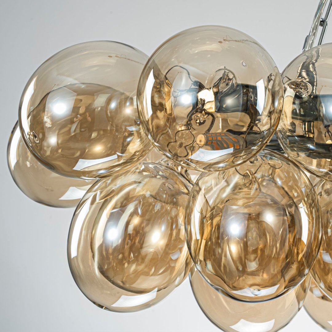 Bubble Glass Chandelier for Restaurant - Hospitality Decor