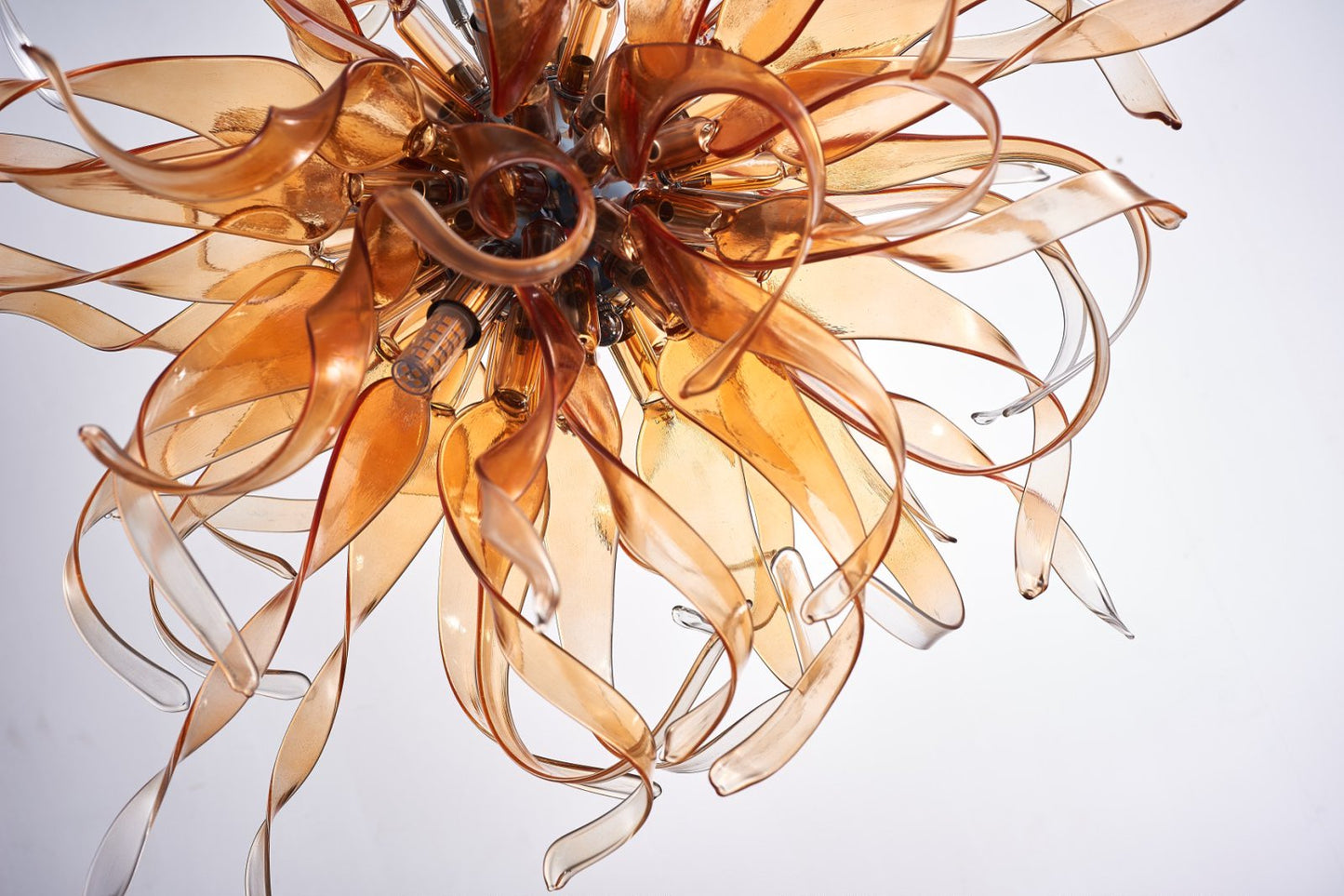 Baroque Blown Glass Chandelier – Ornate Detailing &nbsp;