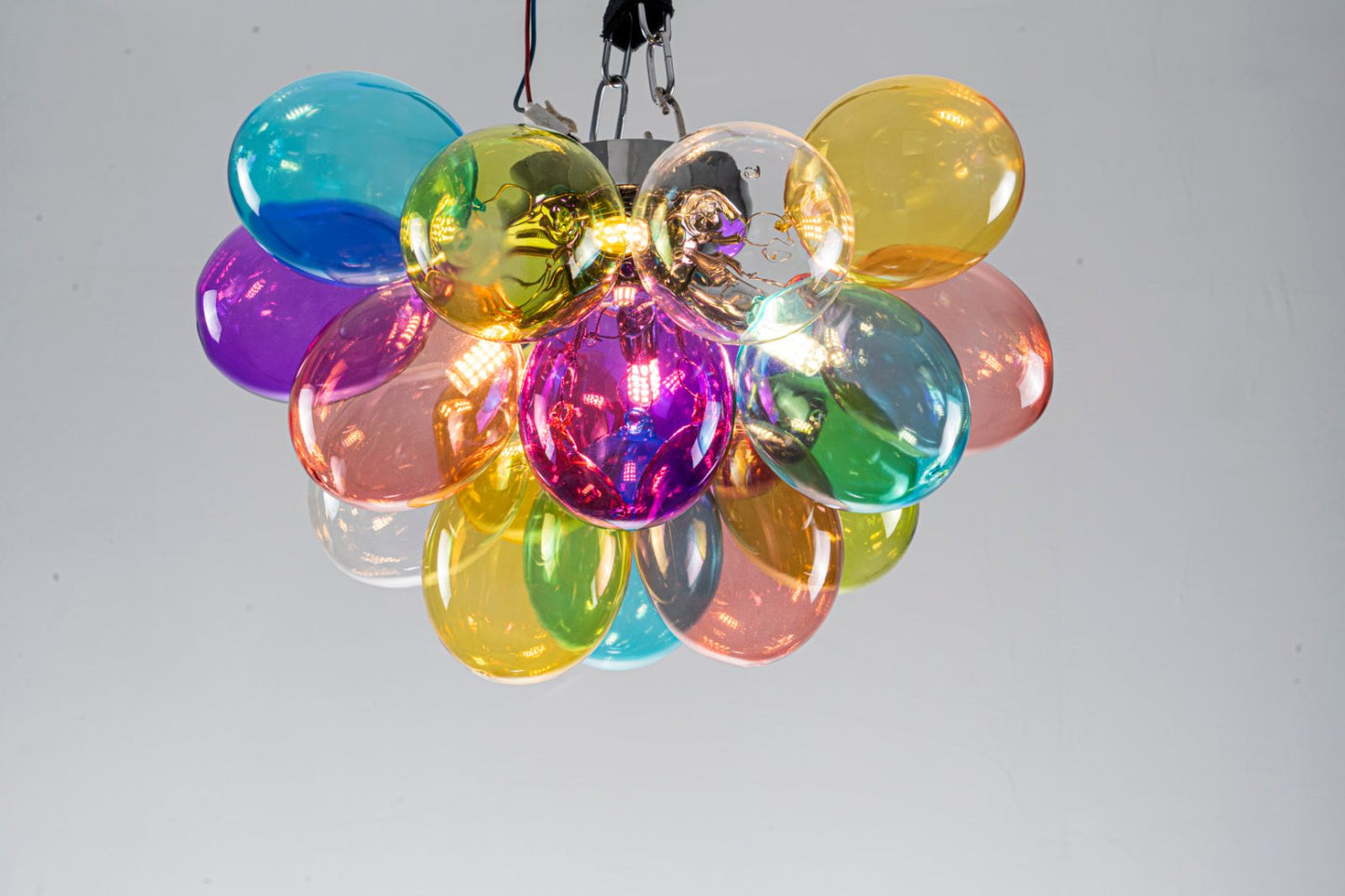 Bubble Glass Chandelier for Hotel Lobby - Luxury Lighting