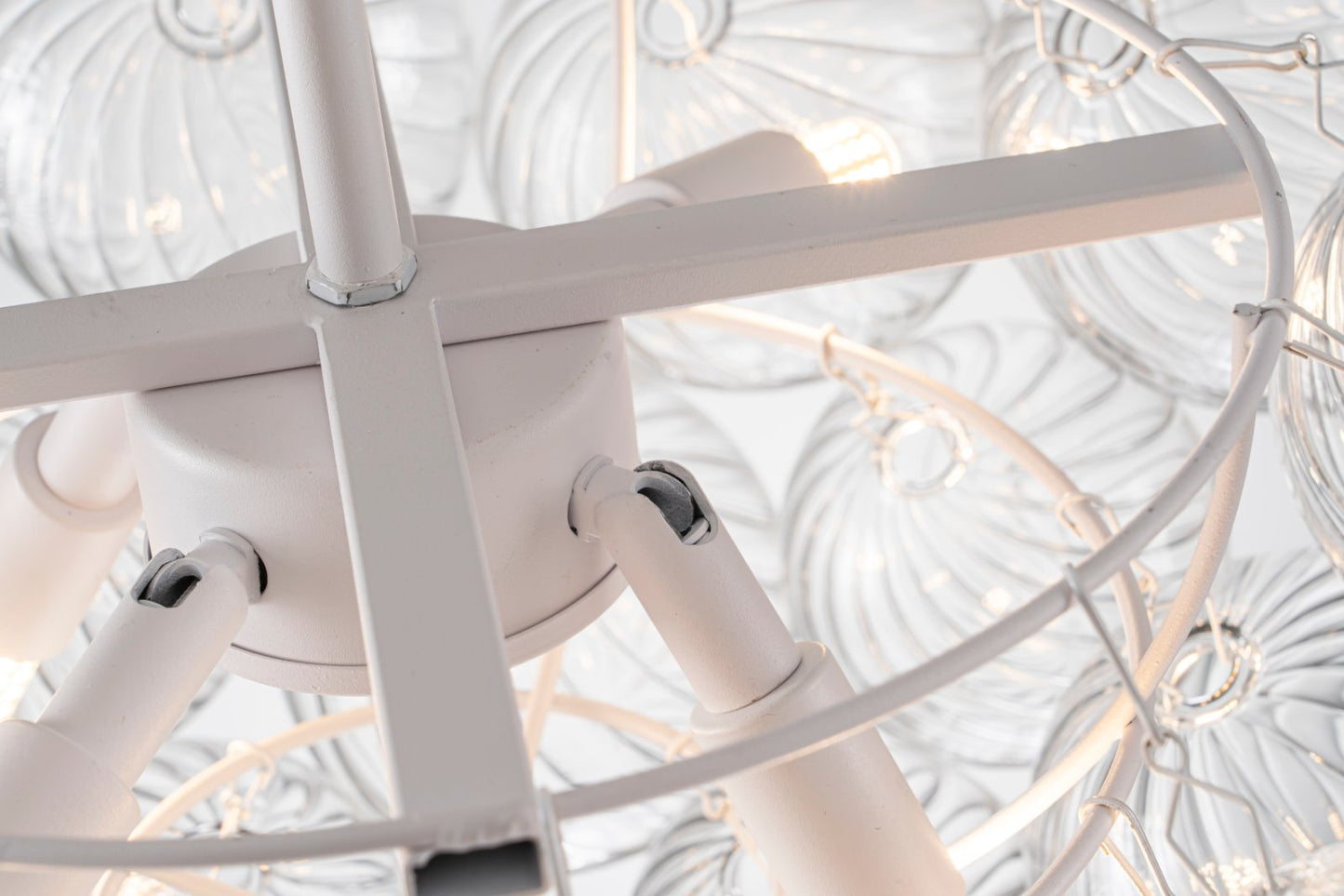 Luxury Bubble Glass Chandelier for Penthouse Suite