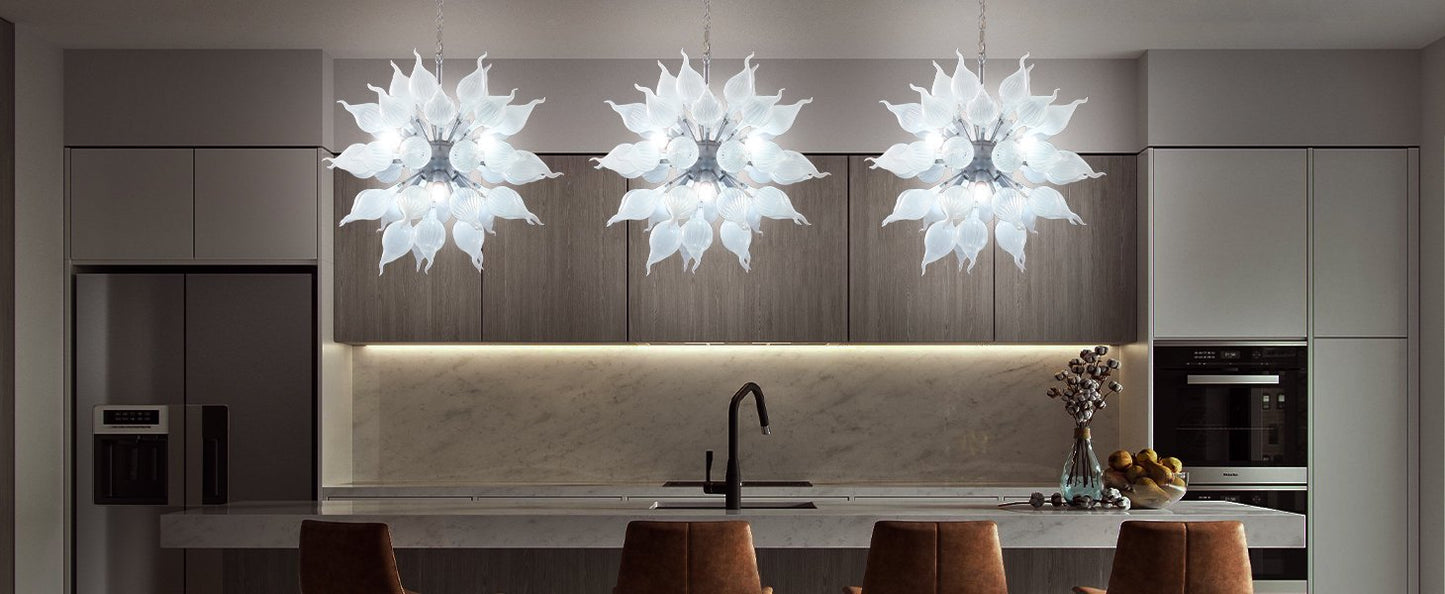 Best-Selling Blown Glass Chandelier – Top Rated