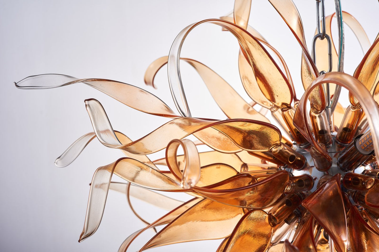 Baroque Blown Glass Chandelier – Ornate Detailing &nbsp;