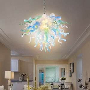 Vintage Blown Glass Chandelier – Classic Timeless Design
